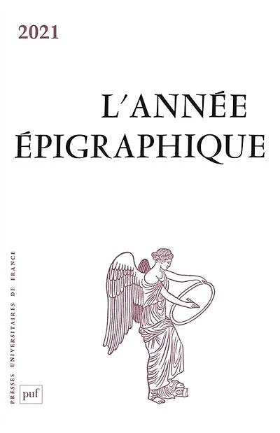 Année épigraphique (L'), n°2021