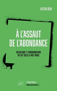 à l'assaut de l'abondance: socialisme et consommation du XIXe siècle nos jours