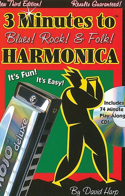 3 Minutes To Blues, Rock & Folk Harmonica: Third Edition
