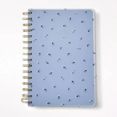 A5 Poly Pro Spiral Journal, Ditsy Floral