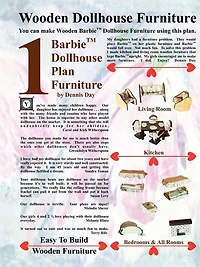 Barbie Dollhouse Plan Furniture
