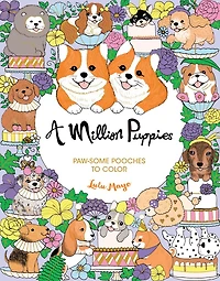 A Million Puppies: Paw-some Pooches to Color