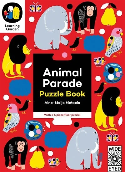 Animal Parade: Puzzle Book - With A 6 Piece Floor Puzzle!