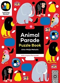 Animal Parade: Puzzle Book - With A 6 Piece Floor Puzzle!