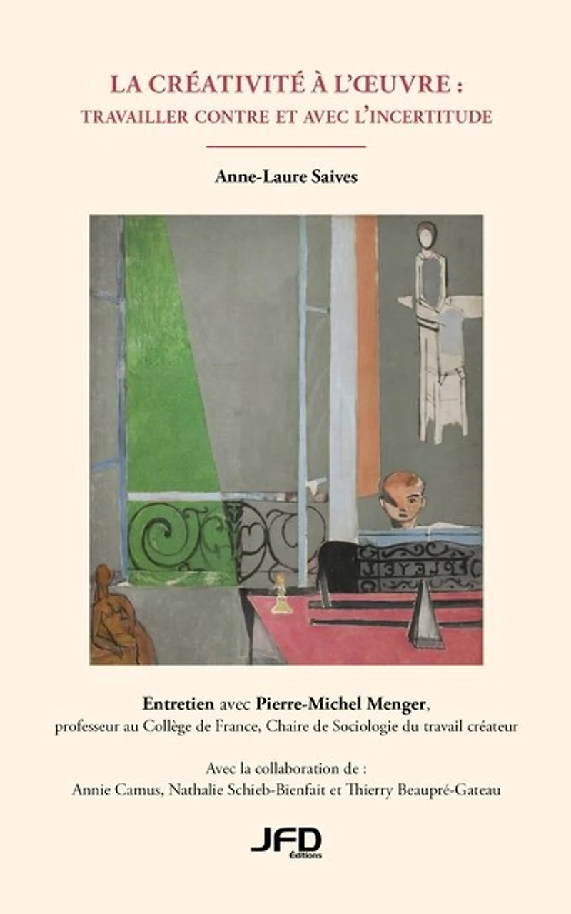 La créativité à l’oeuvre : travailler contre et avec l’incertitude: Entretien Pierre-Michel Menger, professeur au Collège de France, Chaire Sociologie du travail créateur
