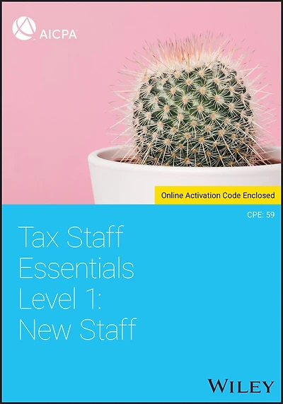 Tax Staff Essentials, Level 1: New Staff