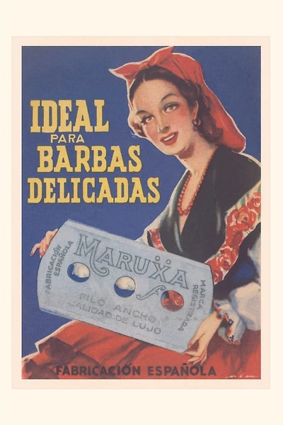 Vintage Journal Spanish Razor Blade Ad