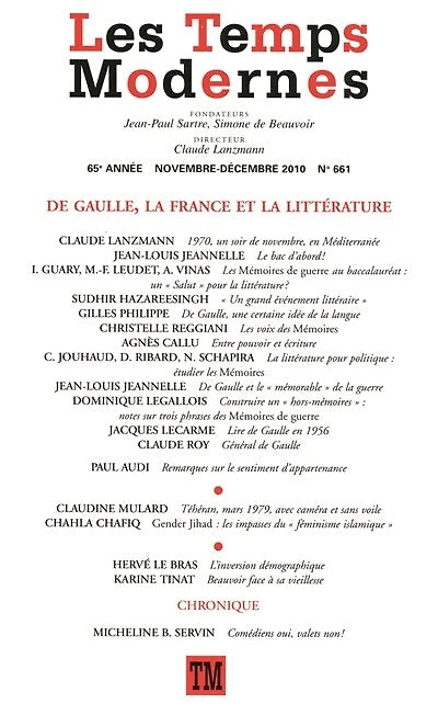 Les Temps Modernes N° 661