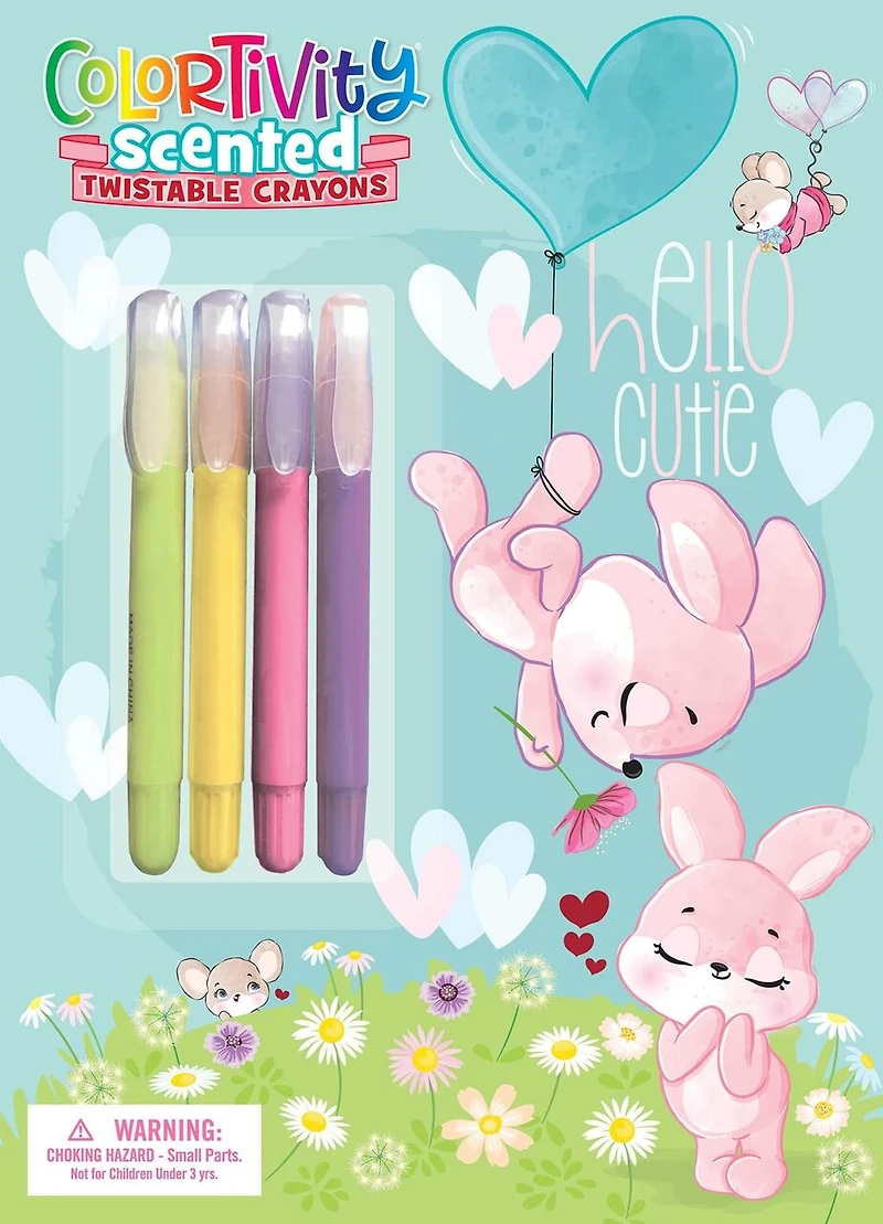 Hello, Cutie: Colortivity With Scented Twist-up Crayons
