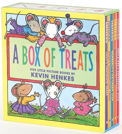 A Box of Treats: Five Little Picture Books about Lilly and Her Friends: A Christmas Holiday Book Set for Kids