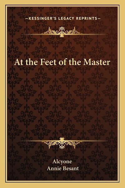 At the Feet of the Master