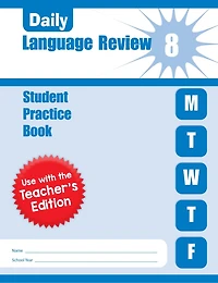 Daily Language Review, Grade 8 Student Edition Workbook