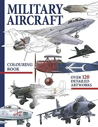 MILITARY AIRCRAFT COLOURING BK