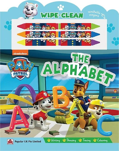 PAW Patrol Wipe-Clean: The Alphabet