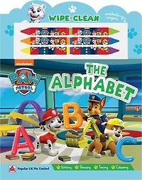 PAW Patrol Wipe-Clean: The Alphabet