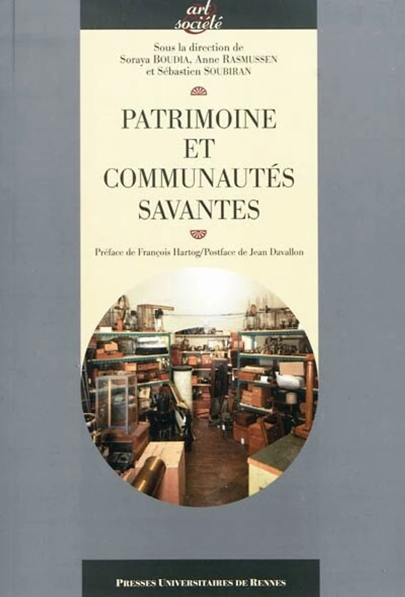 Patrimoine et communautés savantes