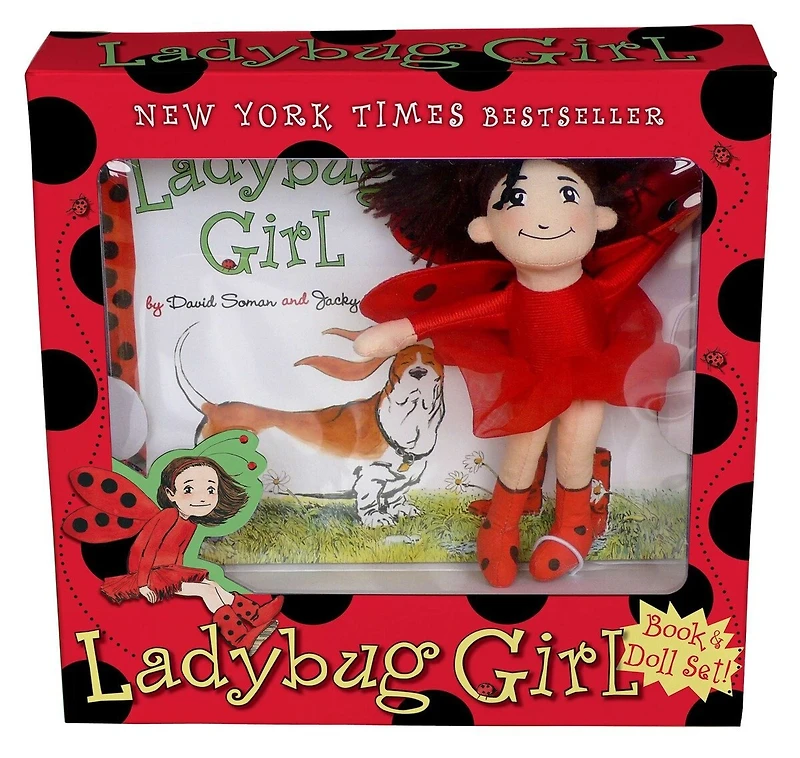 Ladybug Girl Book & Doll Set