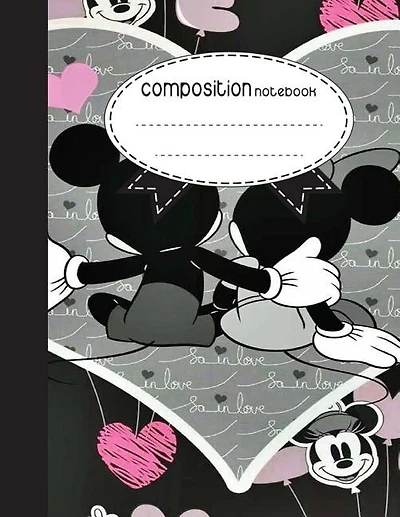 Composition Notebook, 8.5 x 11, 110 pages: Lovely Mickey: (School Notebooks)