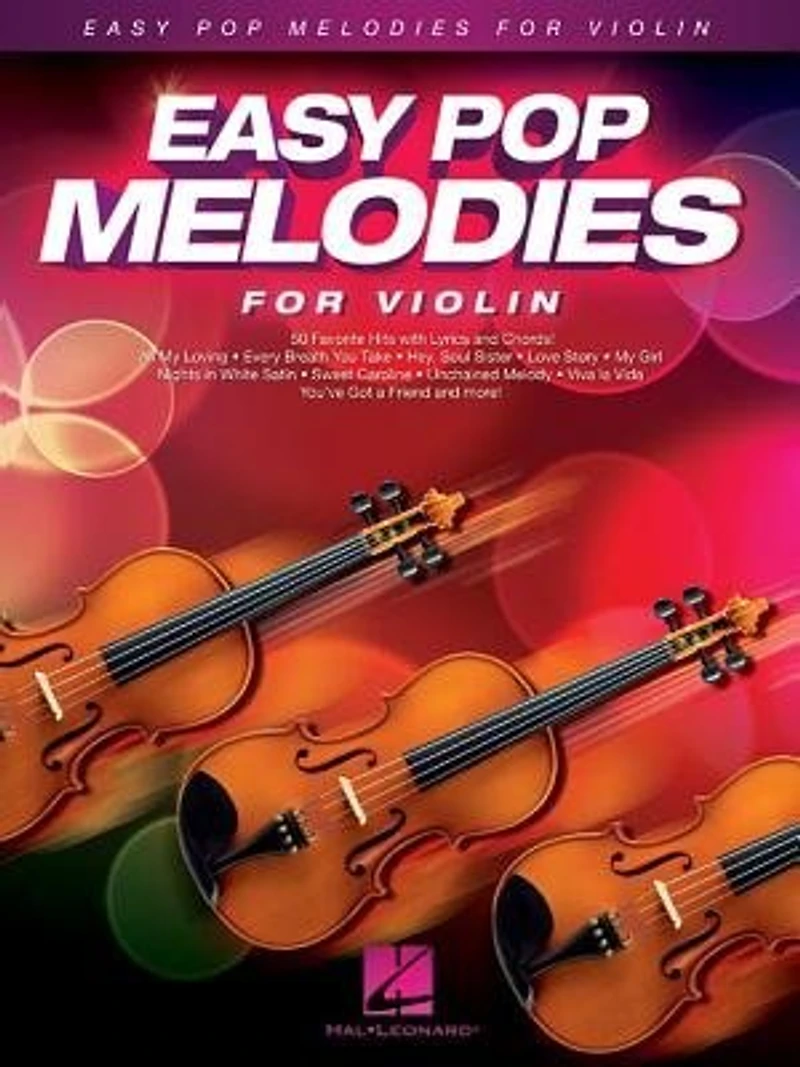 Easy Pop Melodies: For Violin
