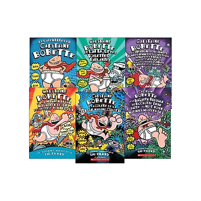 Capitaine Bobette Books 1-6 (Grade 3 and up)