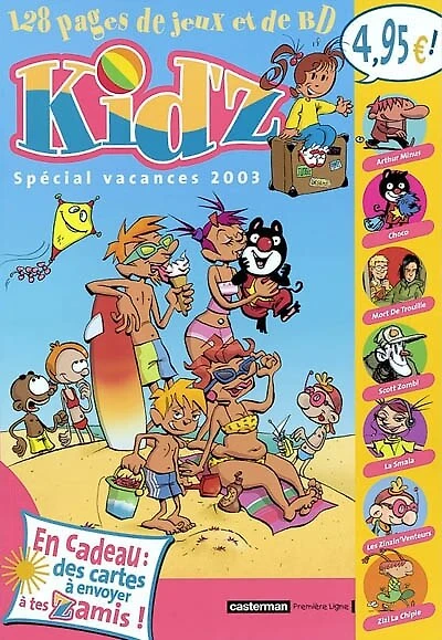 Kid'z, n°1. Spécial vacances 2003 : 128 pages de jeux et de BD: 128 pages de jeux et de BD