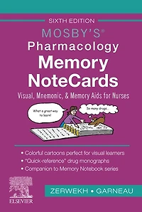 Mosby's Pharmacology Memory Notecards: Visual, Mnemonic, And Aids For Nurses