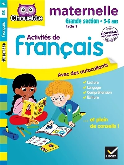 Activités de français: grande section, 5-6 ans