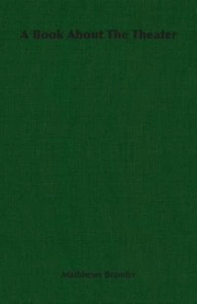 A Book About The Theater