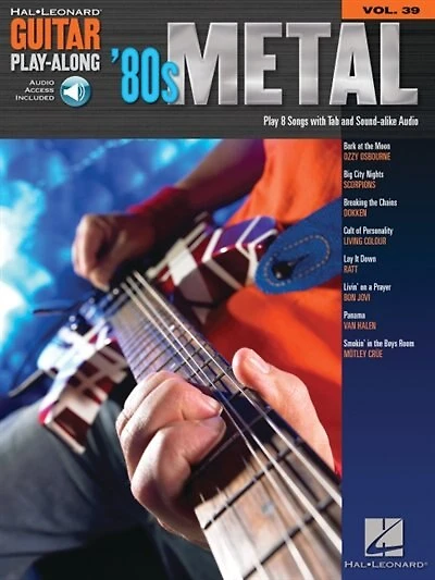 '80s Metal: Guitar Play-Along Volume 39