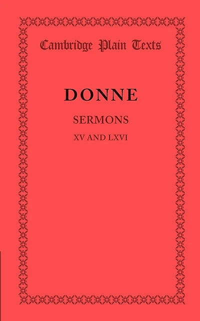 Sermons XV and LXVI