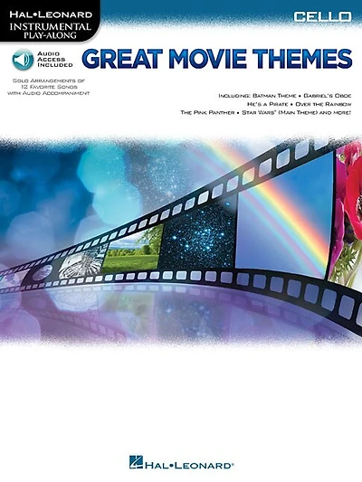 Great Movie Themes: For Cello Instrumental Play-along