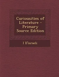 Curiousities of Literature