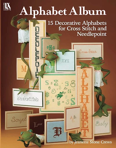 Alphabet Album—15 Decorative Alphabets for Cross Stitch and Needlepoint: 15 Decorative Alphabets for Cross Stitch and Needlepoint