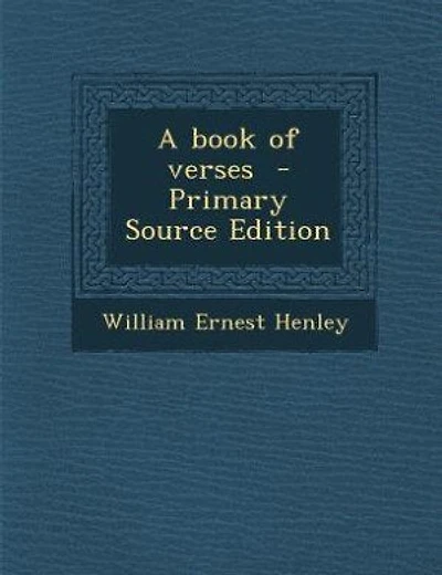 A book of verses  - Primary Source Edition