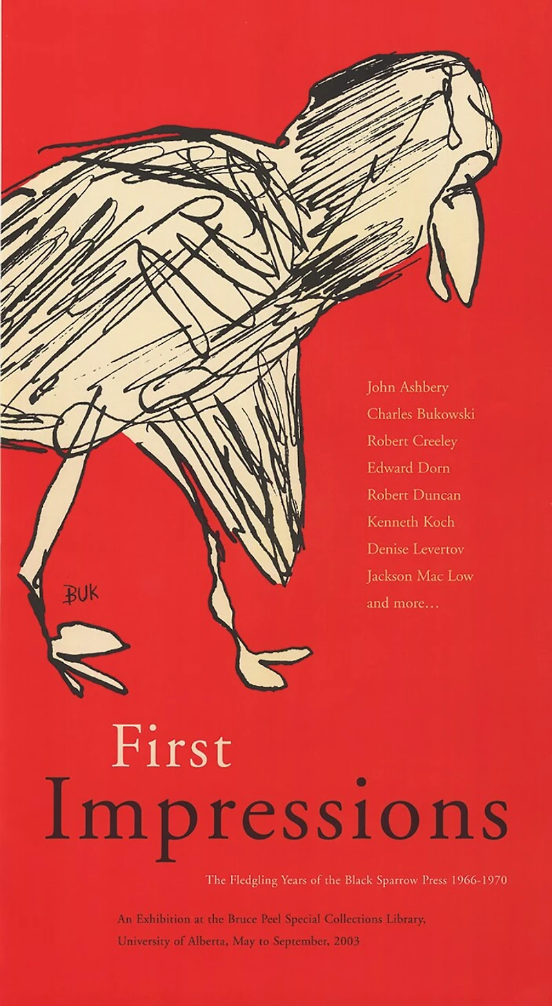 First Impressions: The Fledgling Years of the Black Sparrow Press 1966-1970