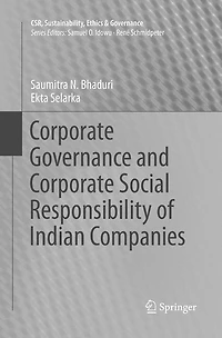 Corporate Governance and Social Responsibility of Indian Companies