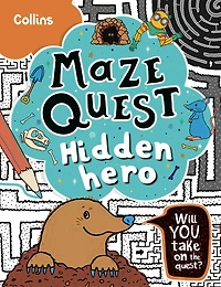 Hidden Hero: Solve 50 mazes in this adventure story for kids aged 7+