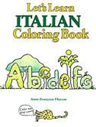Let's Learn Italian Coloring Book