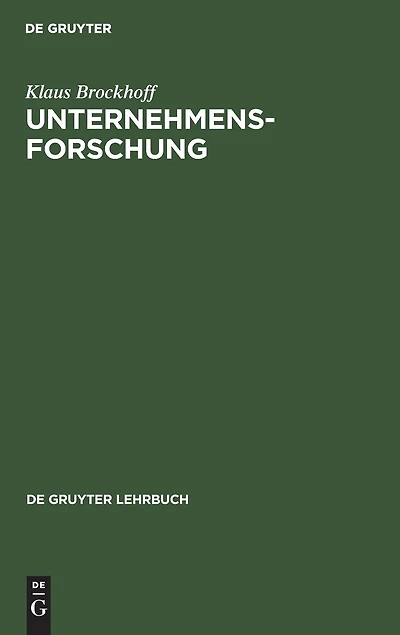 Unternehmensforschung: Eine Einführung