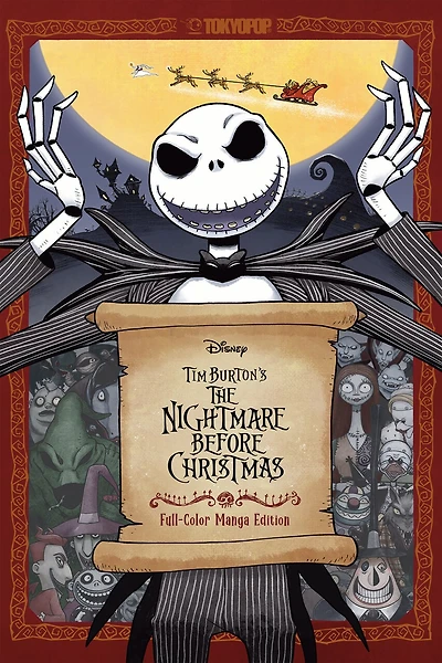 Disney Manga: Tim Burton's The Nightmare Before Christmas Full-Color Manga Edition