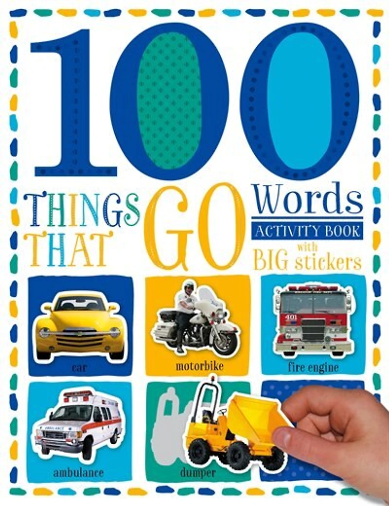 100 THINGS THAT GO STICKER ACTIVITY