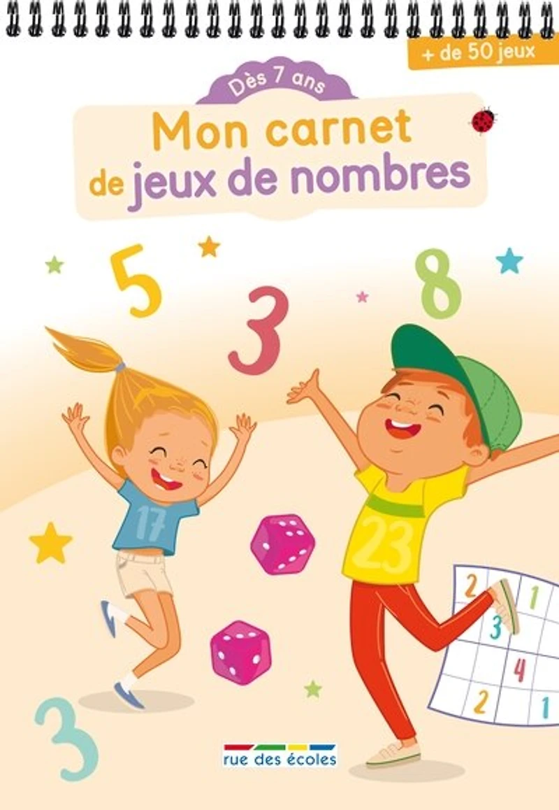 Mon carnet de jeux de nombres: dès 7 ans