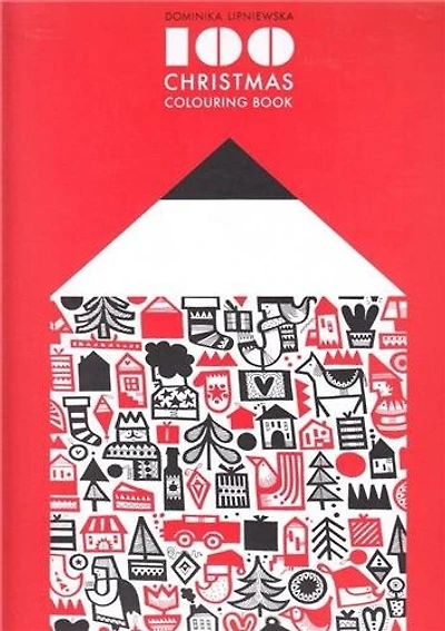 100 Christmas Coloring Book