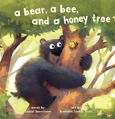 a Bear, Bee, and Honey Tree