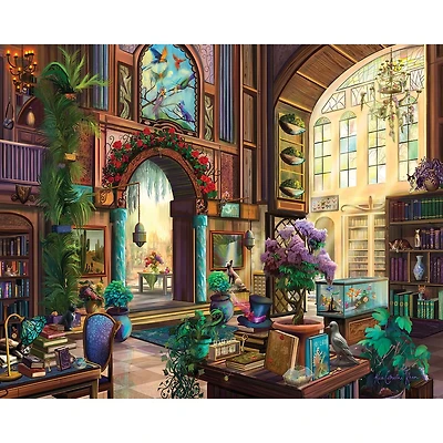 Botanical Library 1000 Piece Jigsaw Puzzle
