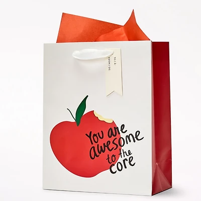 Apple Core Medium Gift Bag