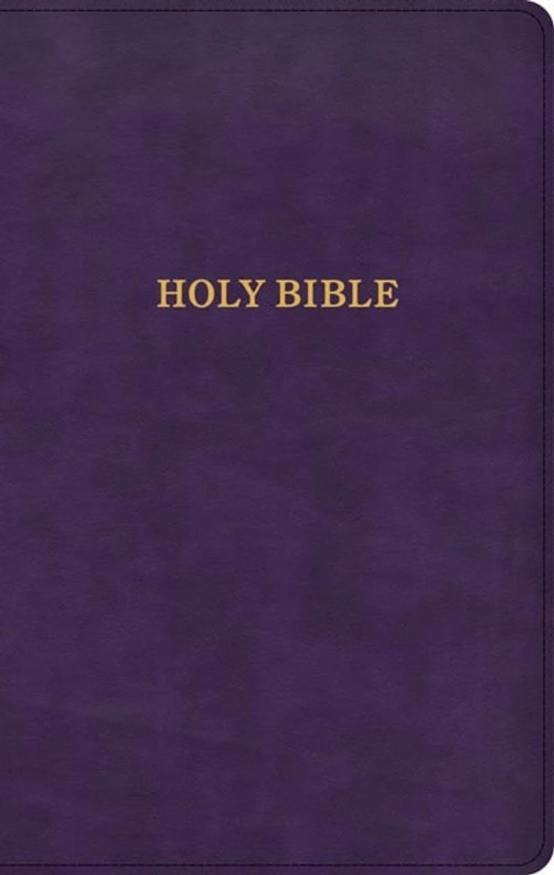 KJV Thinline Reference Bible, Black LeatherTouch