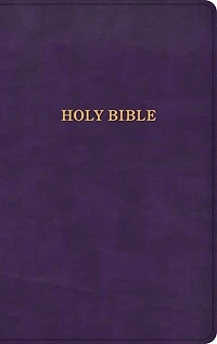 KJV Thinline Reference Bible, Black LeatherTouch