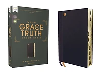 NASB, The Grace and Truth Study Bible (Trustworthy Practical Insights), Hardcover, Green, Red Letter, 1995 Text, Comfort Print