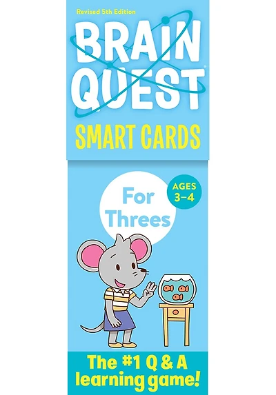 Brain Quest For Threes Smart Cards Revised 5th Edition